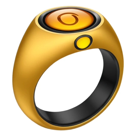 oura biometric ring shaped like an O sticker