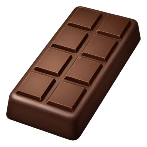 Bar of chocolate  sticker