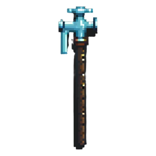 ancient plumbing tool from a forgotten civilization sticker