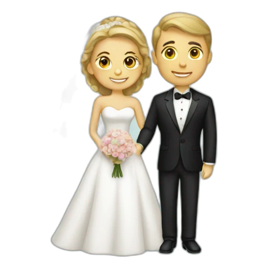 wedding sticker