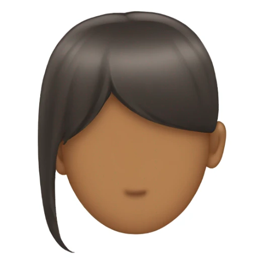 Hair behind the ear sticker