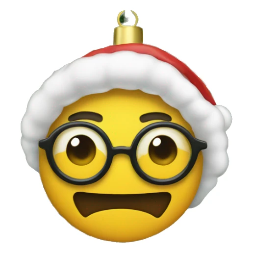 inoashki layers on the Christmas tree sticker