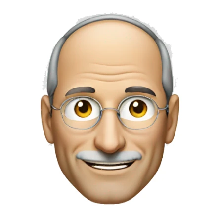  Steve jobs smiling sticker