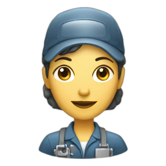 woman machinist sticker