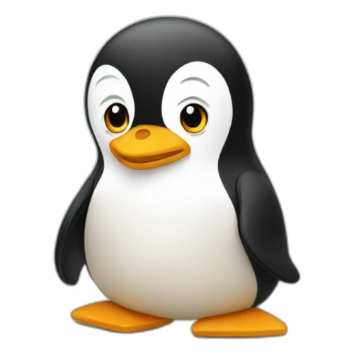 Un pingouin en colère  sticker