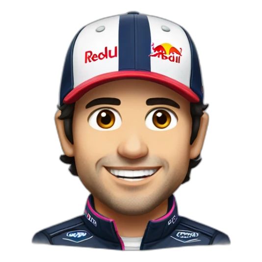 redbull F1 Sergio perez sticker