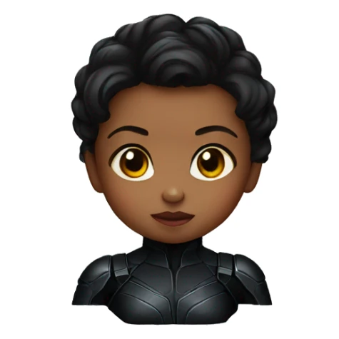 Black widow Baby sticker