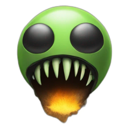 aliens bombing a bank sticker