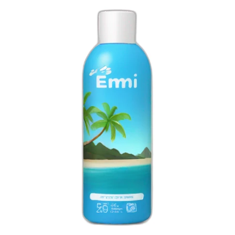body splash 250ml that expresses hawaii sticker