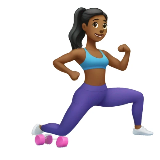 Workout sticker