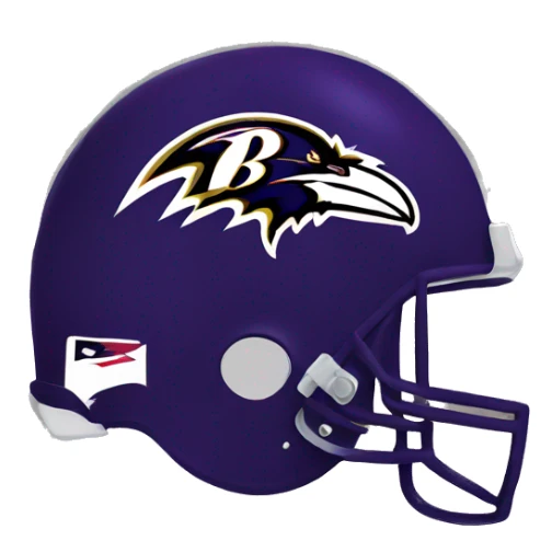 Baltimore ravens football sticker