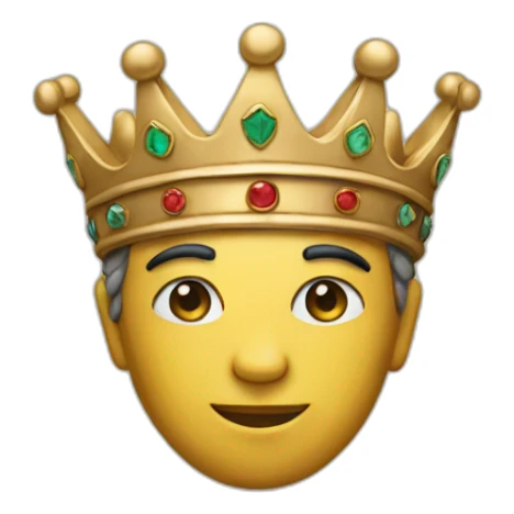 sculp and crown sticker