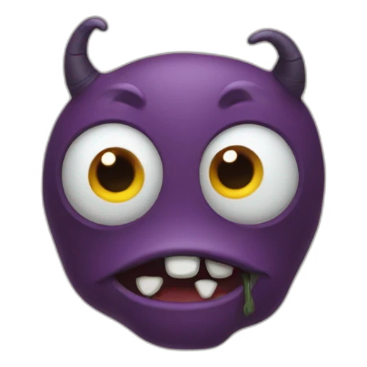 French Monster sticker