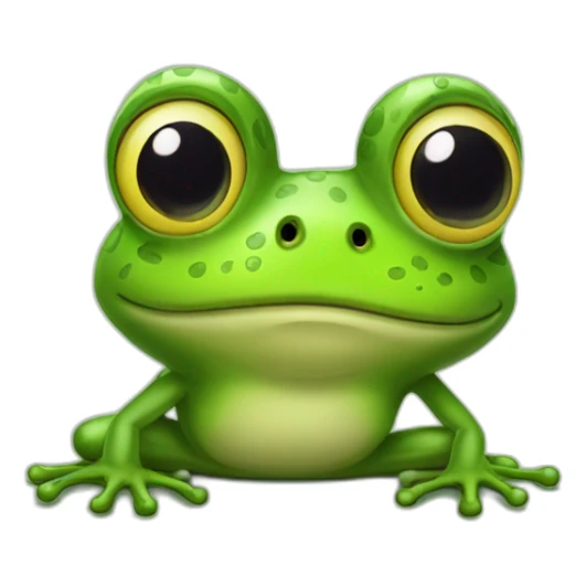 silly frog wearing a halloween costume sticker