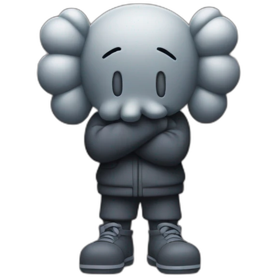 Kaws emoji
