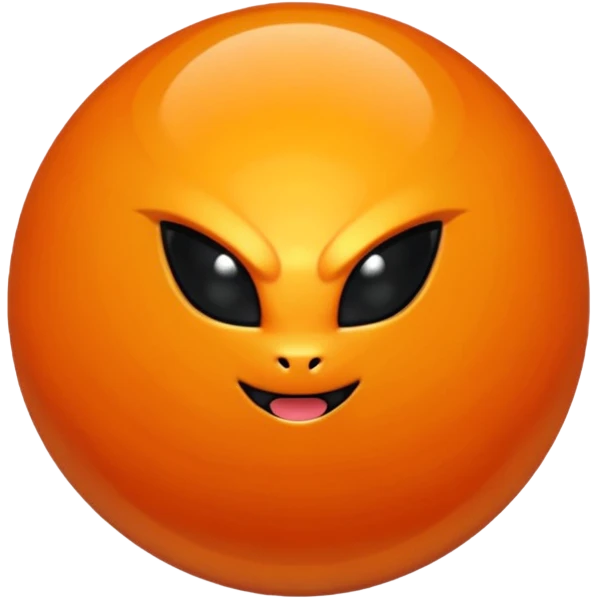 a dragon ball from dragon ball z emoji