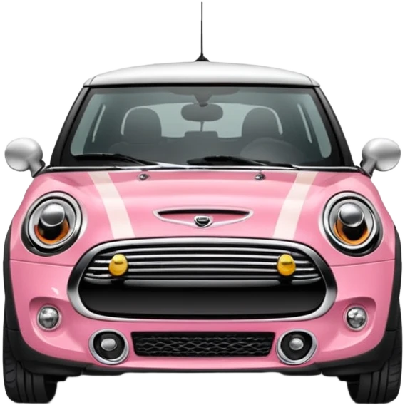 pembe mini cooper emojisi hazırlar mısın emoji