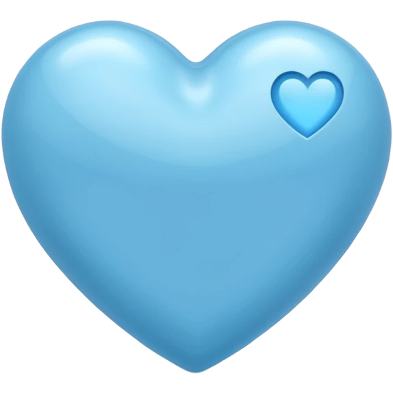 lightblue heart emoji