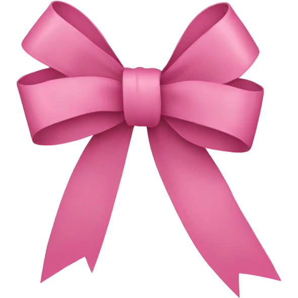 Pink ribbon emoji
