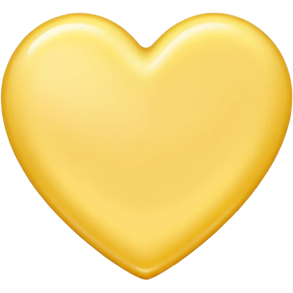 butter yellow heart emoji