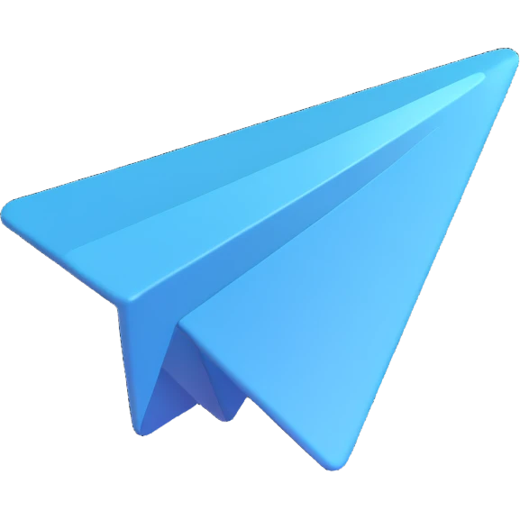 Telegram official logo emoji