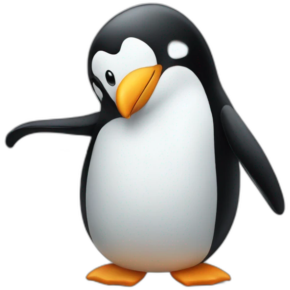 chill penguin emoji