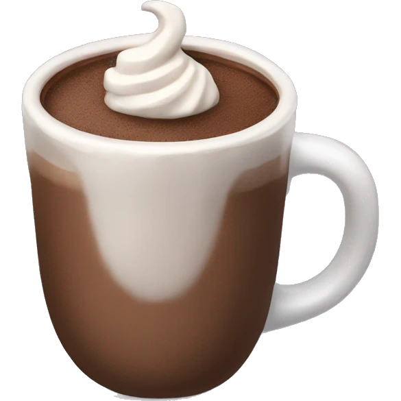 hot chocolate  emoji