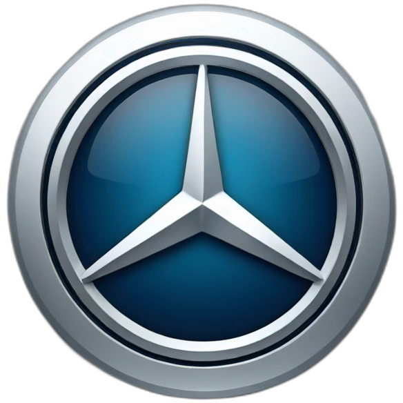 mercedes benz emblem emoji