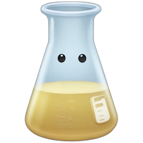 lab beaker emoji