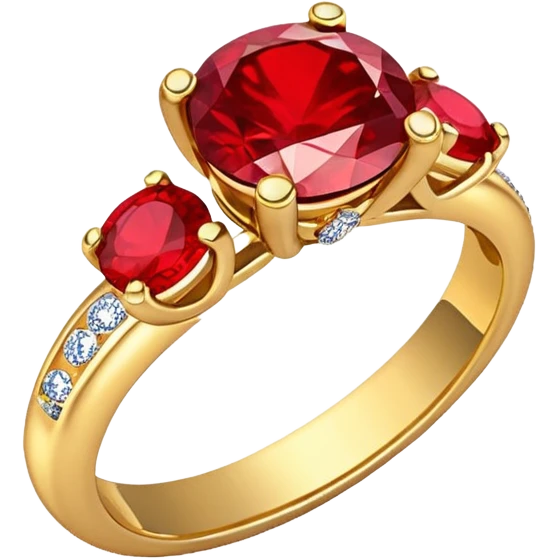 glitter rubi married ring emoji