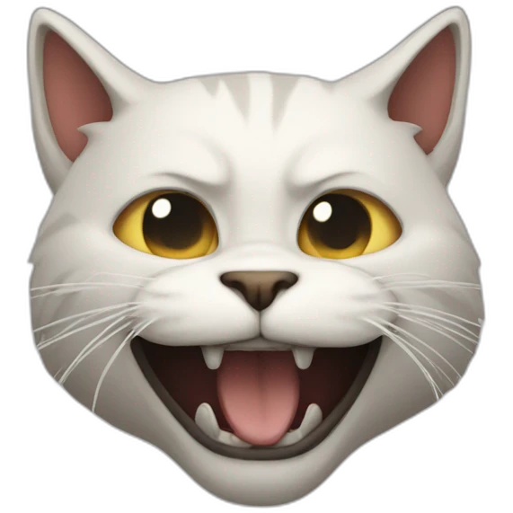 Evil cat emoji