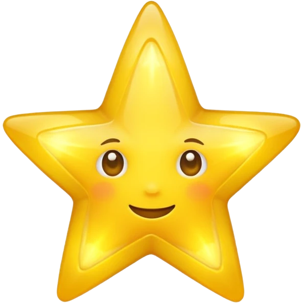 a star without a face emoji