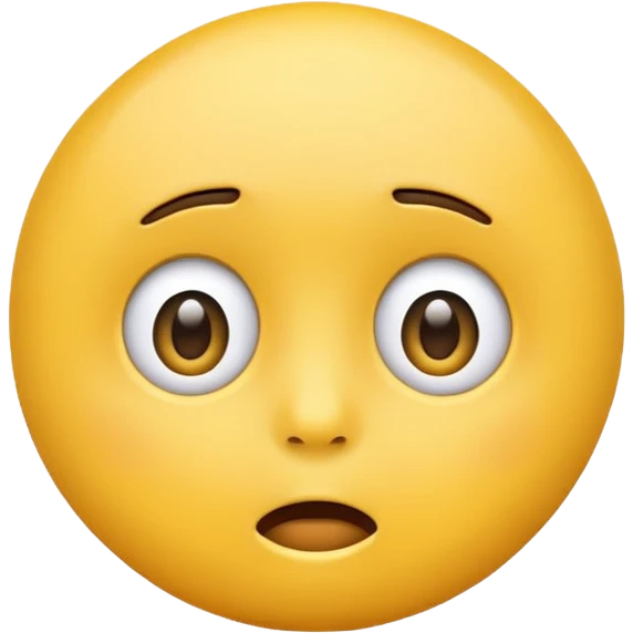 surprised face emoji, classic style emoji