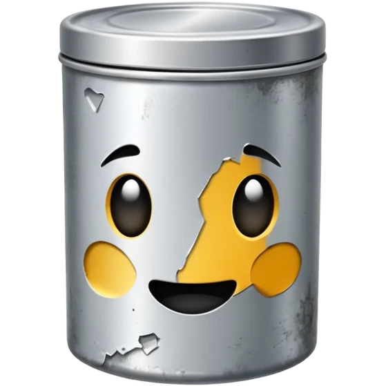 Metal tin emoji