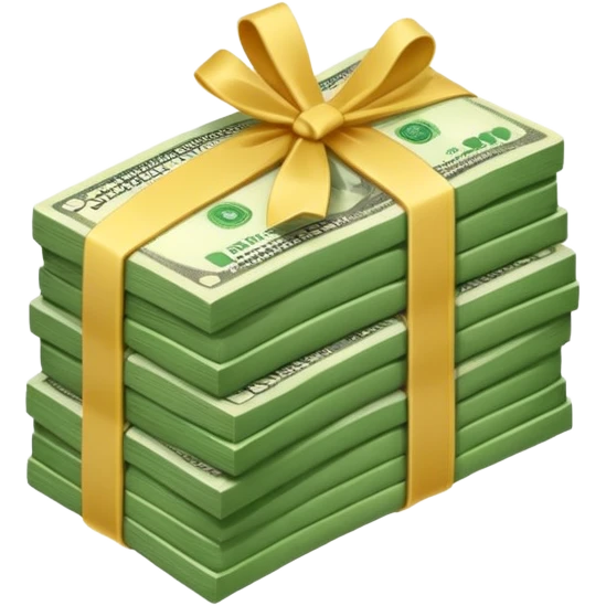 BIG STACK OF MONEY emoji