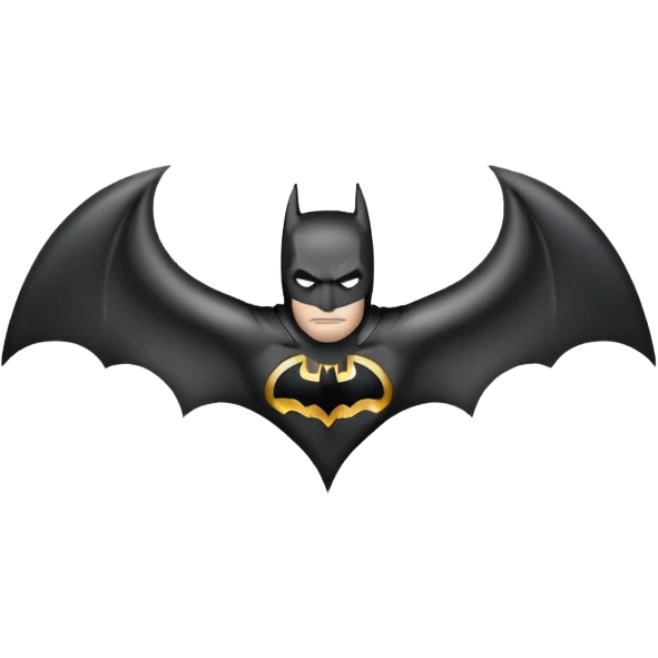 Batman logo emoji