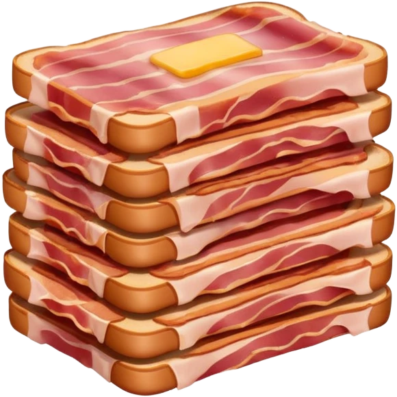 packaged bacon emoji