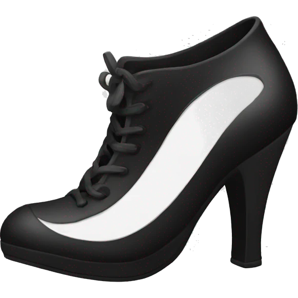Black heel emoji