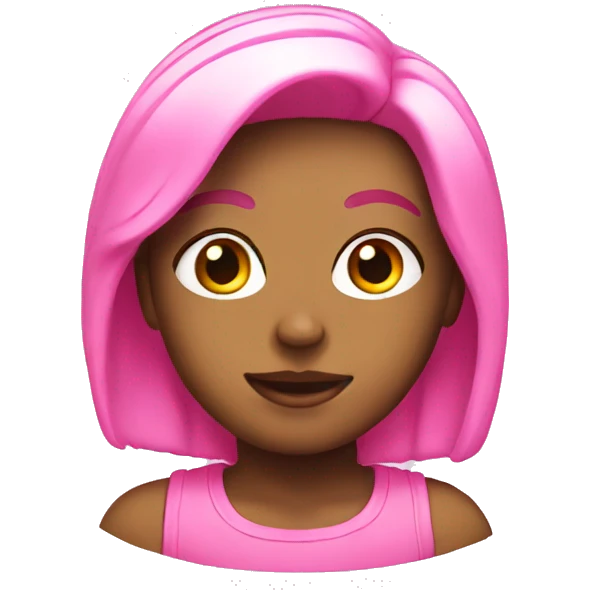 Pink emoji