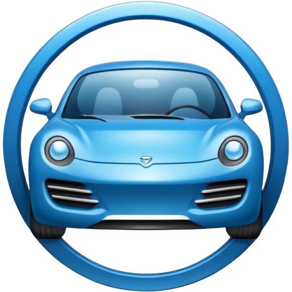 Logo certification de couleur bleu avec le symbole vrai  emoji