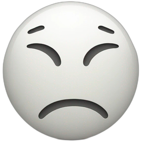 Smiley sad emoji