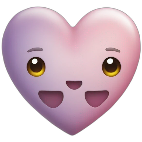 Coeur câlin emoji