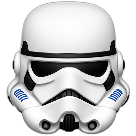 Chibi stormtrooper emoji