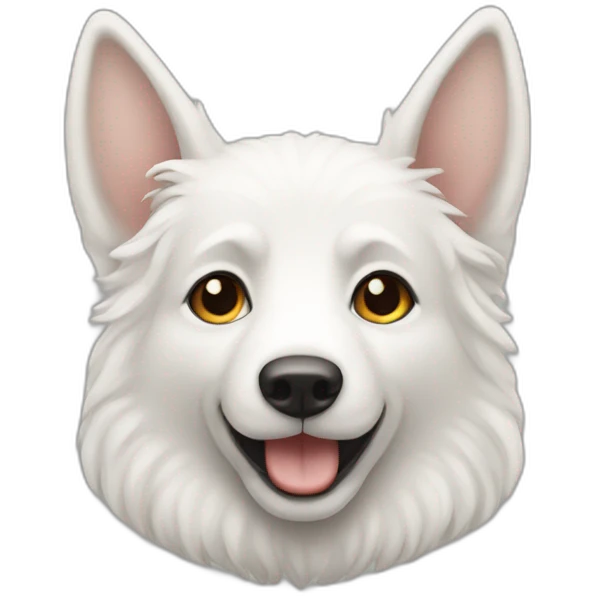 white sheperd emoji