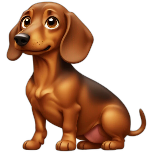 daschund fart emoji