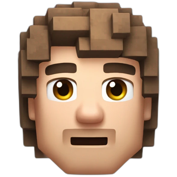 Steve from Minecraft emoji