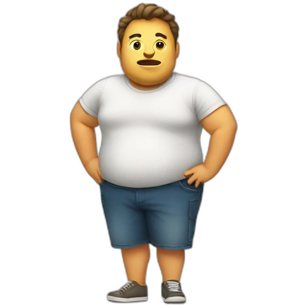 fat emoji