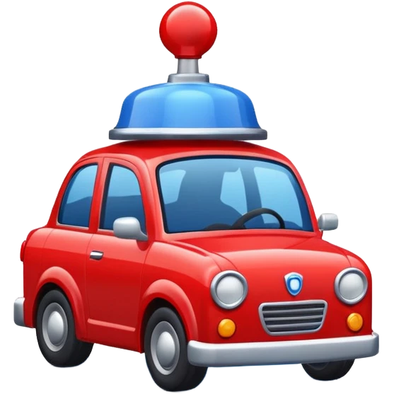 SIRENA DE CARRO DE POLICIA  emoji