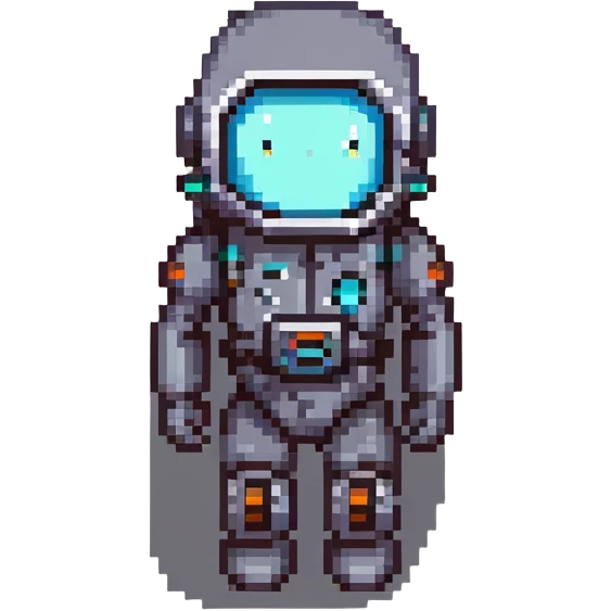 a square frame, cyber futuristic space ware, gray borders with dark colored shoulder bumbers at the corners emoji