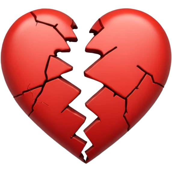 broken heart 🖤 emoji